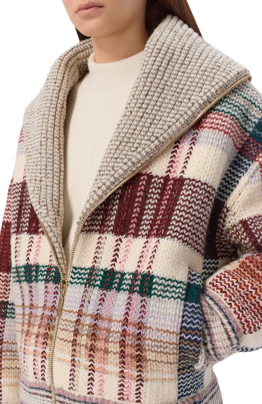 Шерстяной бомбер Missoni DS25WC0Q/BC005L Разноцветный  DS25WC0Q/BC005L Фото 5