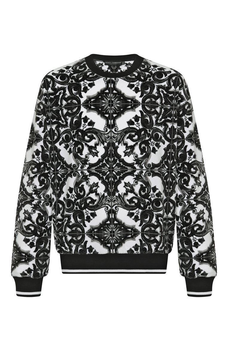 Хлопковый свитшот DOLCE & GABBANA, арт. G9AHST/HJMP9, фото 1