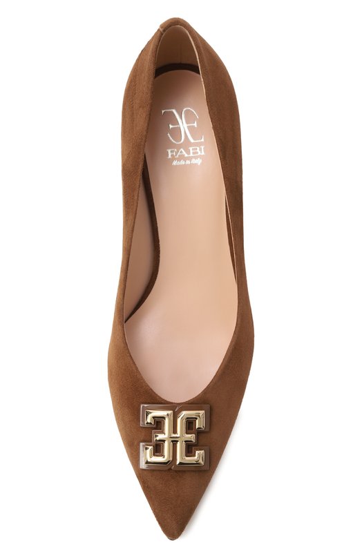 Замшевые туфли Fabi FD9071/CAM0SCI0 Коричневый  FD9071/CAM0SCI0 Фото 6