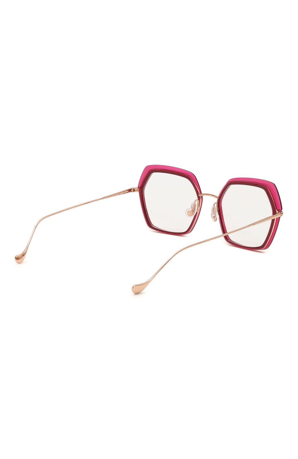 Оправа CAROLINE ABRAM розового цвета по цене 29650 руб., арт. WAFIA 604, фото 4 Оправа CAROLINE ABRAM, арт. WAFIA 604, фото 4