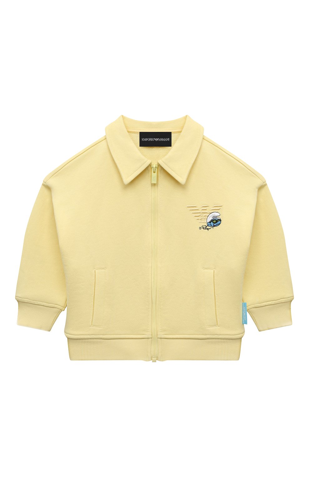 Хлопковая толстовка EMPORIO ARMANI, арт. 3D4BJN/3J5GZ, фото 1