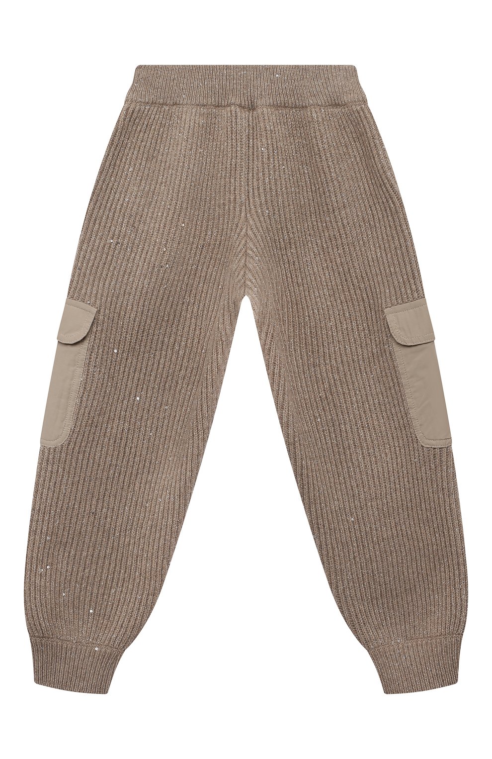 Брюки из кашемира и шерсти BRUNELLO CUCINELLI, арт. BBMMBD024A, фото 2