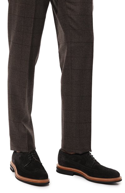 Замшевые дерби BRUNELLO CUCINELLI, арт. MZUPEB2198, ф ото 3