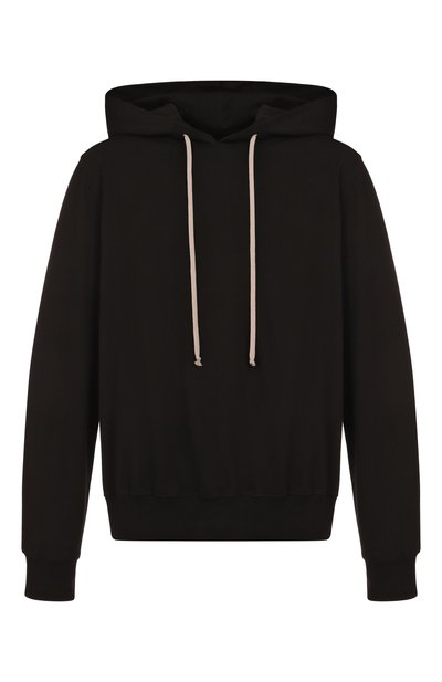 Мужской хлопковое худи RICK OWENS, арт. RU02E1281/BA