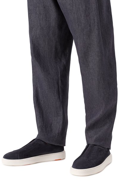 Замшевые кеды cleanic SANTONI, арт. MBCG21995BARTSEY, фото 3