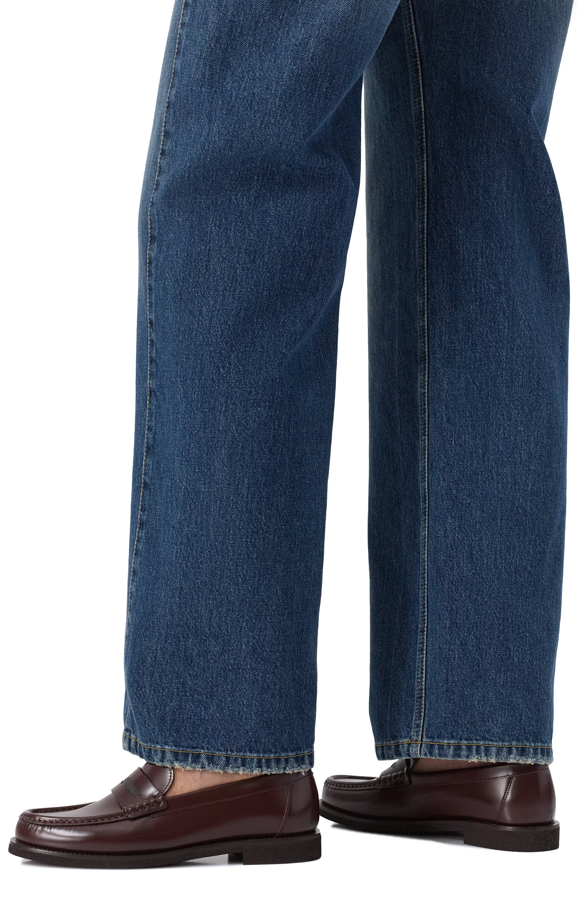 Кожаные пенни-лоферы BRUNELLO CUCINELLI, арт. MZVNG3011P, фото 3