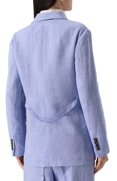 Льняной жакет BRUNELLO CUCINELLI, арт. MH5477281, фото 4