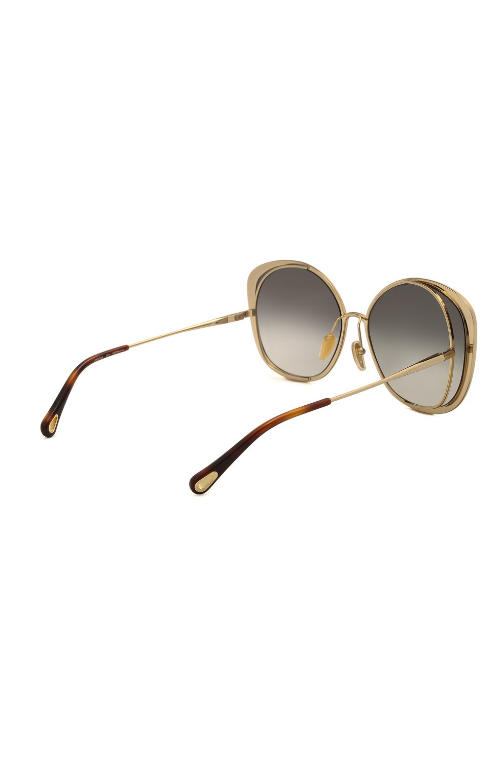 Солнцезащитные очки CHLOÉ коричневого цвета по цене 44300 руб., арт. CH0036S 001, фото 4 Солнцезащитные очки CHLOÉ, арт. CH0036S 001, фото 4