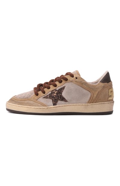 Замшевые кеды ball star GOLDEN GOOSE DELUXE BRAND, арт. GWF01034.F008067, фото 4