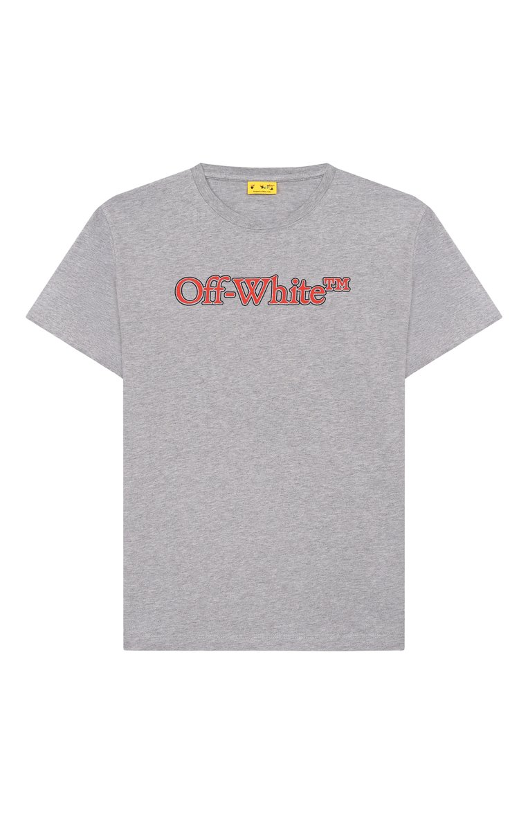 Хлопковая футболка OFF-WHITE, арт. 0BAA002S25JER001/12+, фото 1