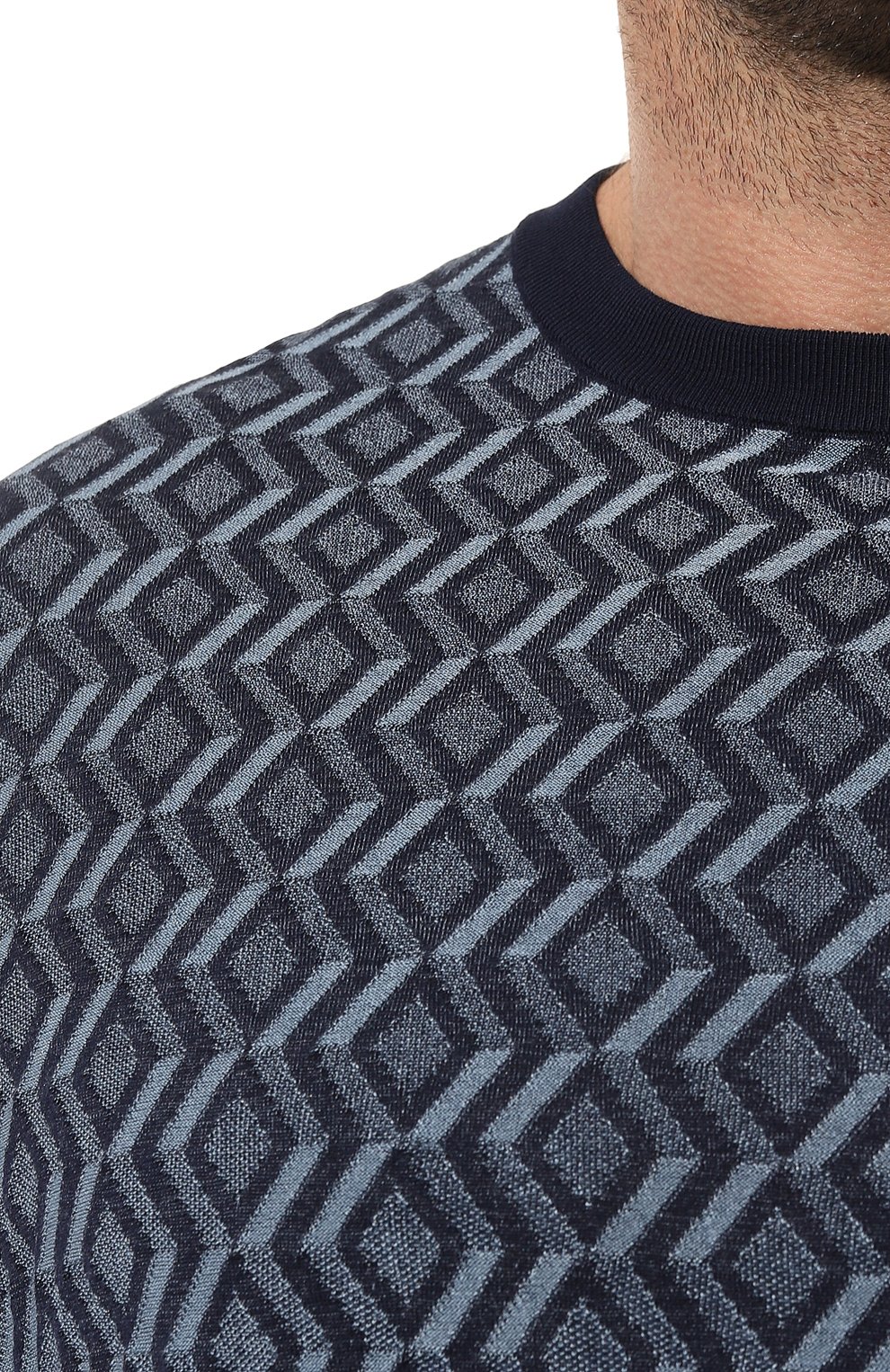 Джемпер из хлопка и шелка STEFANO RICCI, арт. K616393G10/F24231, фото 5