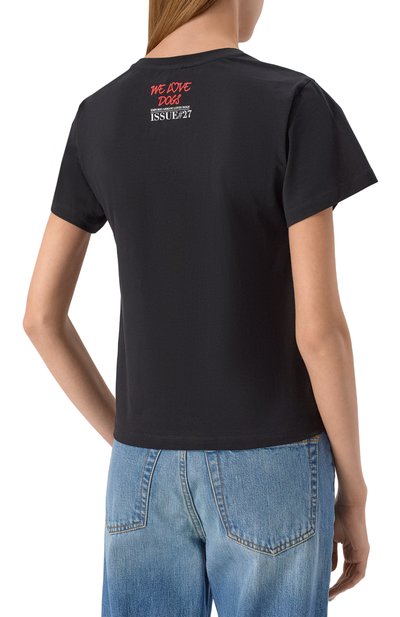 Хлопковая футболка EMPORIO ARMANI, арт. EW000895/AF12571, фото 4