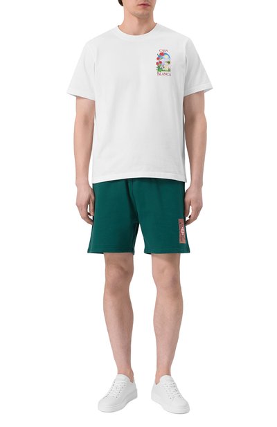 Хлопковая футболка CASABLANCA, арт. MS25JTS00112, фото 2