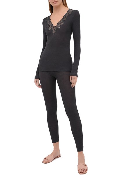 Легинсы из шерсти и шелка ZIMMERLI, арт. 370-2948, фото 2