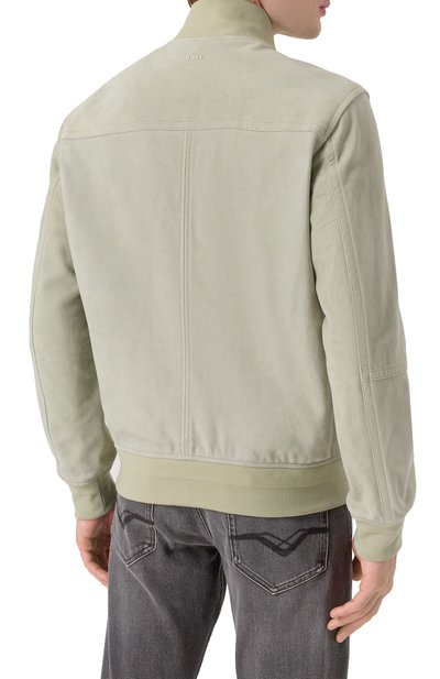 Замшевый бомбер BOSS ORANGE, арт. 50543505, фото 4