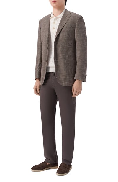 Хлопковое поло ANDREA CAMPAGNA, арт. M5426-9030, фото 2