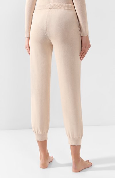 Джоггеры из смеси хлопка и шелка ZIMMERLI кремового цвета по цене 45600 руб., арт. 5169-4074, фото 4 Джоггеры из смеси хлопка и шелка ZIMMERLI, арт. 5169-4074, фото 4