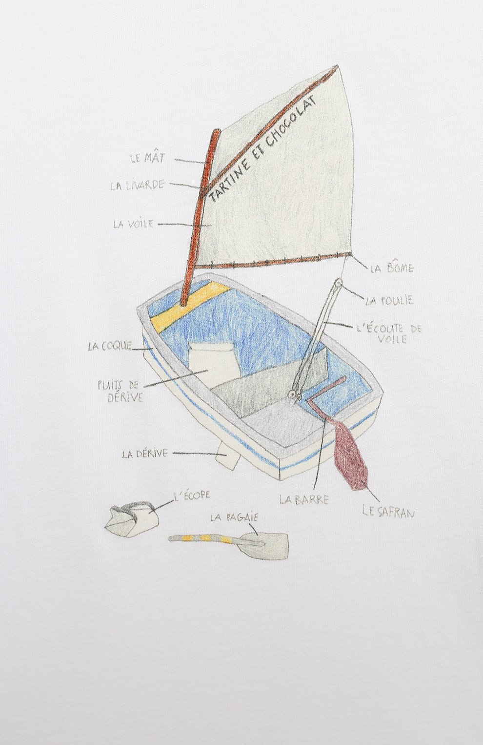 Хлопковая футболка TARTINE ET CHOCOLAT, арт. TY10051/18M-3A, фото 3