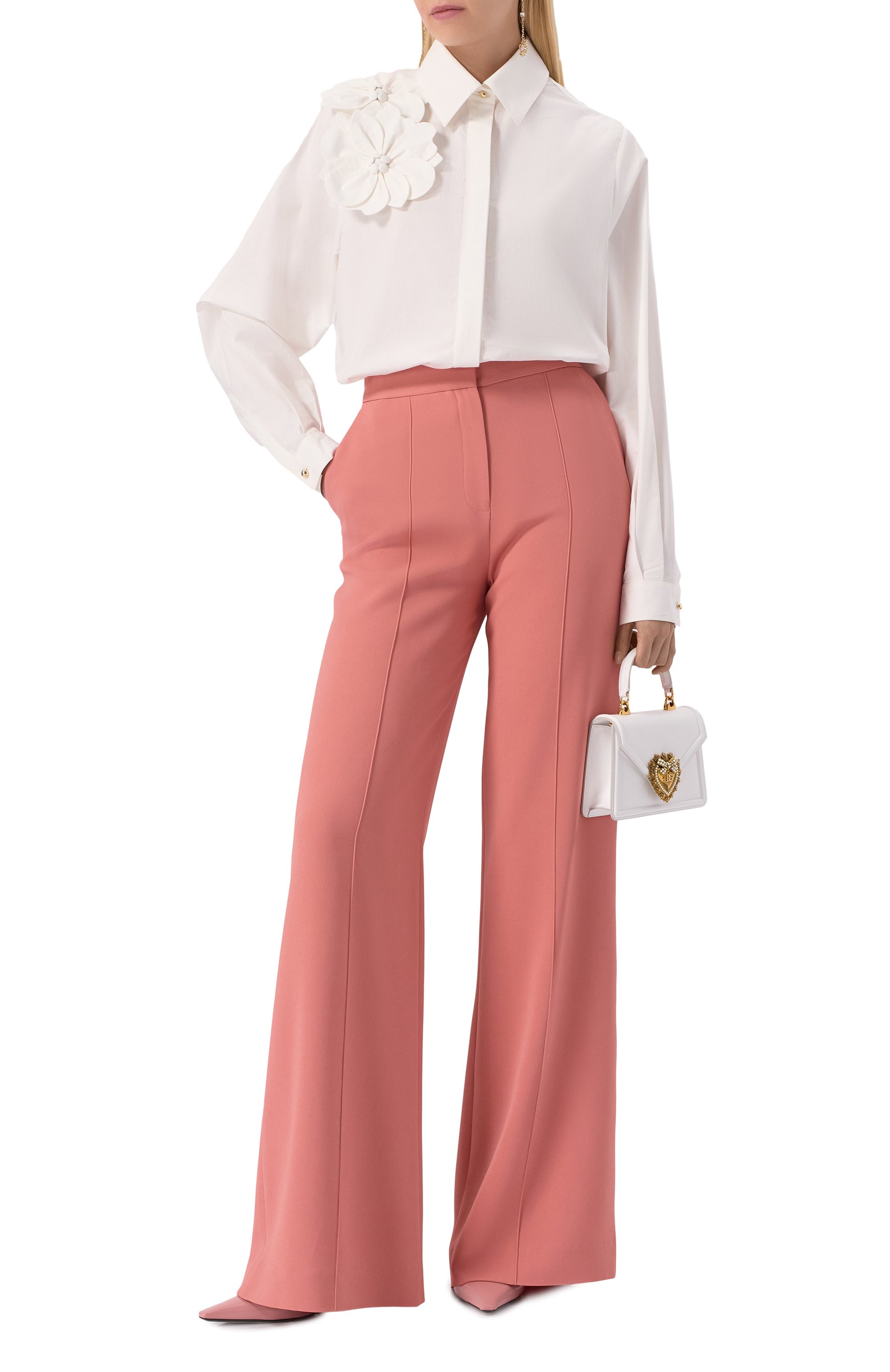 Хлопковая рубашка ELIE SAAB, арт. SH075, фото 2