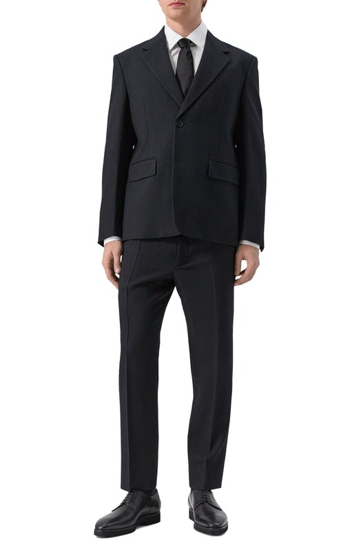 Шерстяные брюки Prada UP0147-1ZCX-F0002-212 Чёрный  UP0147-1ZCX-F0002-212 Фото 2