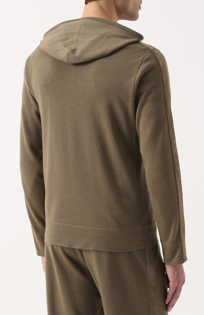 Кардиган из смеси кашемира и шелка на молнии с капюшоном RALPH LAUREN, арт. P44/XZ1V8/XY1V8, фото 4