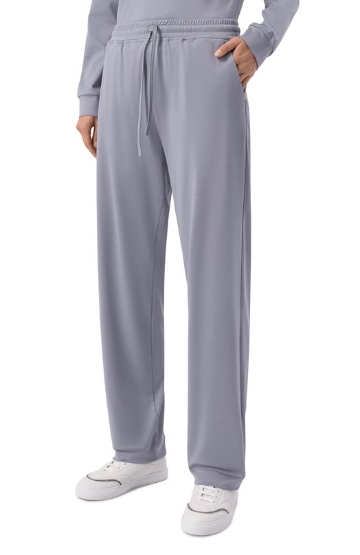 Брюки из шелка и хлопка MVST M25.2MW.T403/SC00 Серый  M25.2MW.T403/SC00 Фото 3