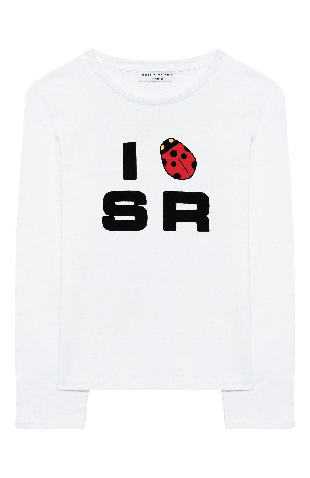 Хлопковый лонгслив SONIA RYKIEL ENFANT, арт. 20W1TS17, фото 1