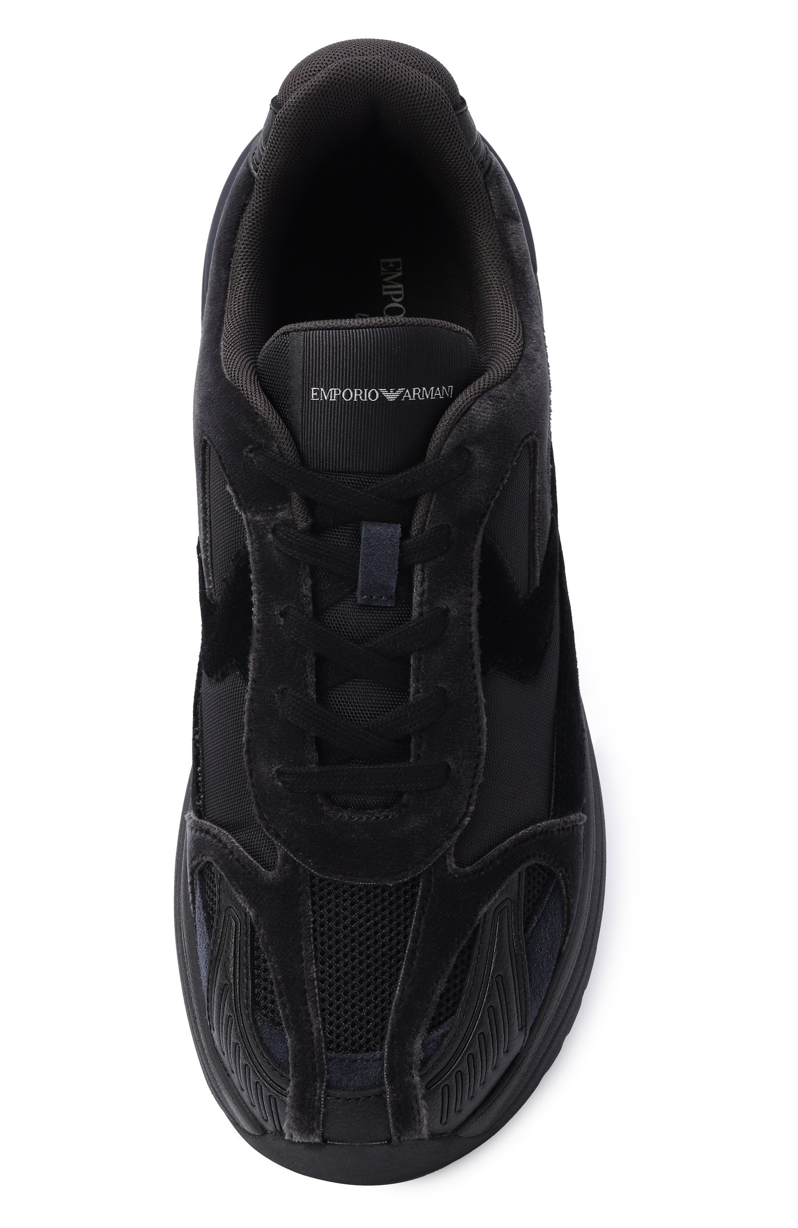 Текстильные кроссовки EMPORIO ARMANI, арт. EM004828/AF23184, фото 5