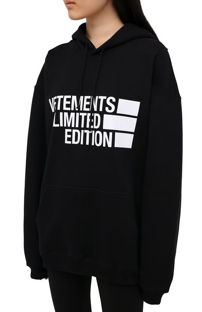 Хлопковое худи VETEMENTS, арт. UE51TR820B 1604/W, фото 3