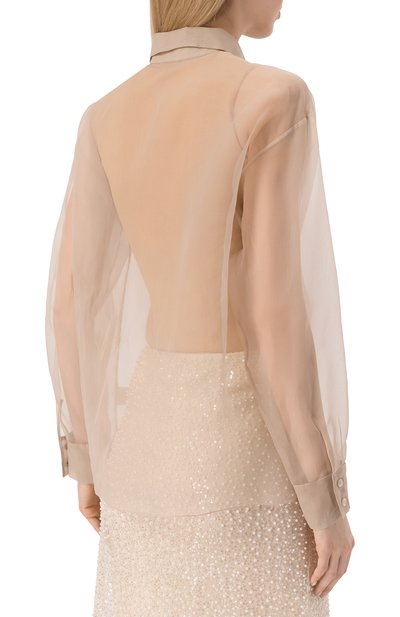 Шелковая блузка JM STUDIO, арт. JM4004OR01, фото 4