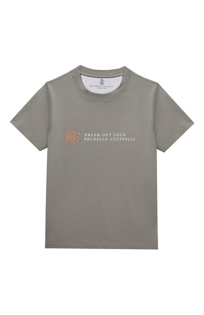 Хлопковая футболка BRUNELLO CUCINELLI, арт. B0T61T118B, фото 1