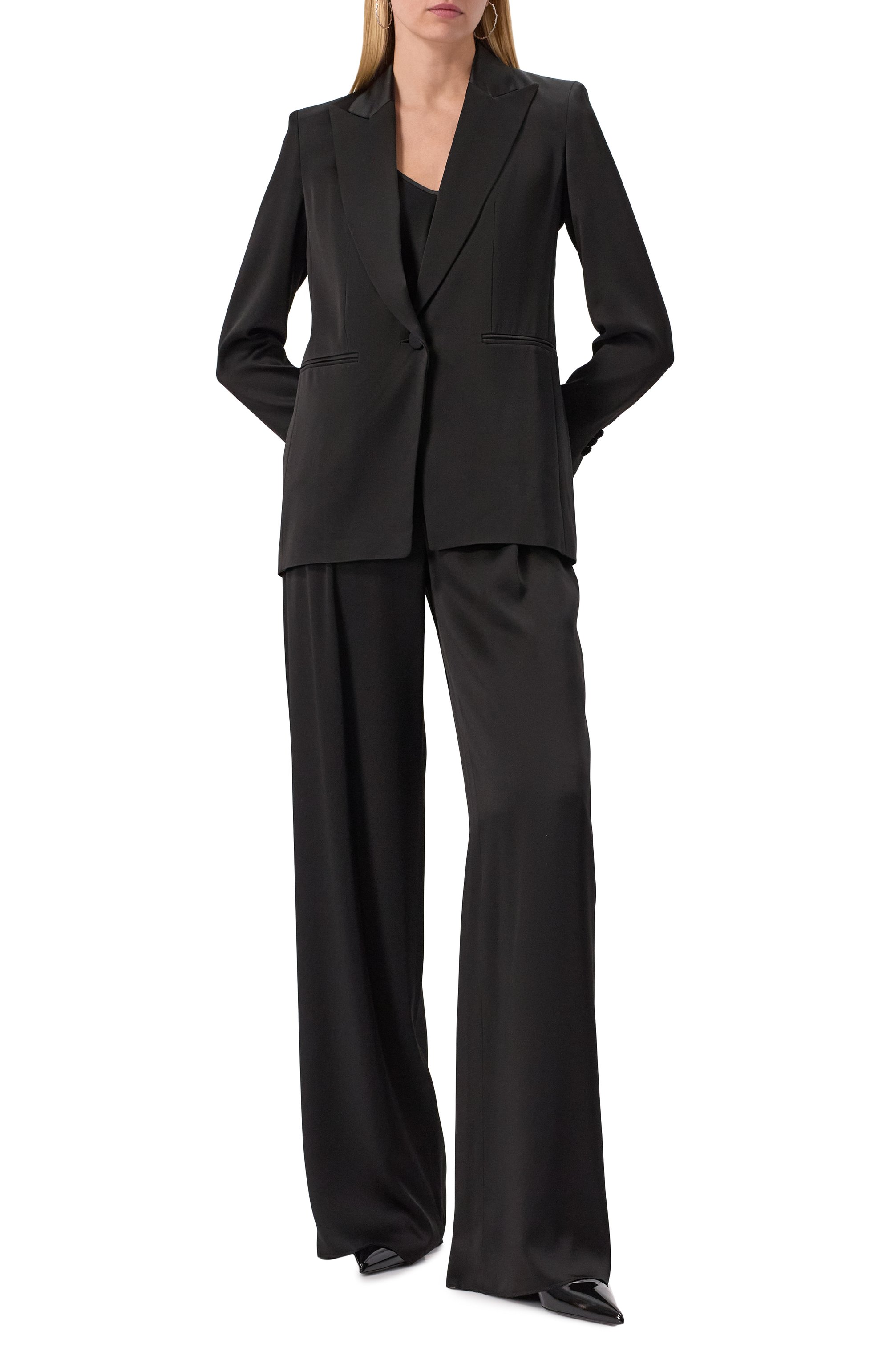 Атласный жакет MAX MARA STUDIO, арт. GALAZIA, фото 2