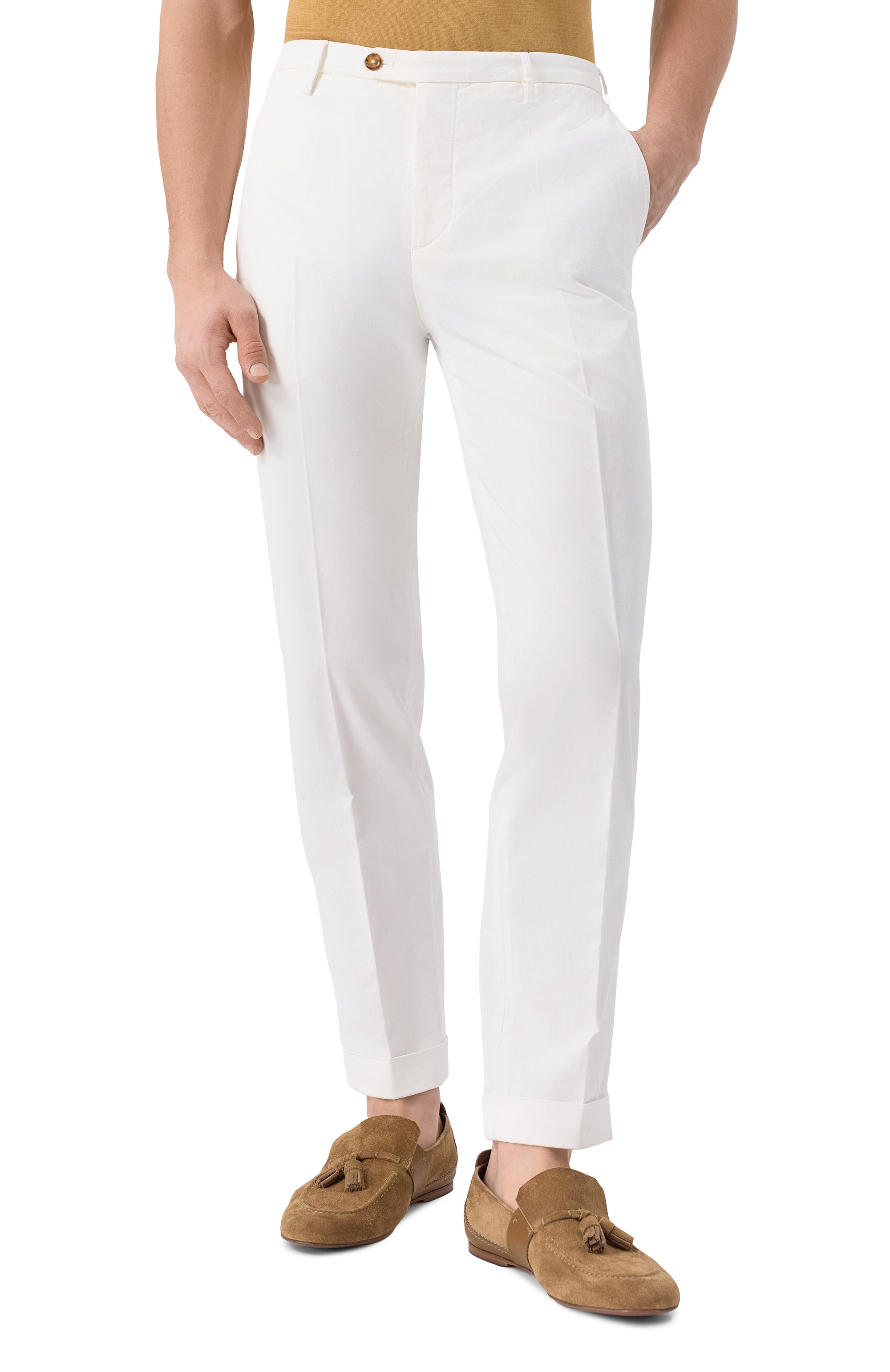 Хлопковые брюки COLOMBO, арт. PA00449/RET/A00886, фото 3