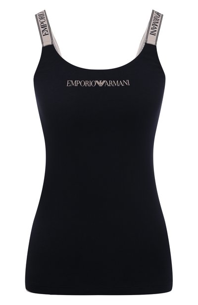 Женская хлопковая майка EMPORIO ARMANI, арт. 164237/1A227