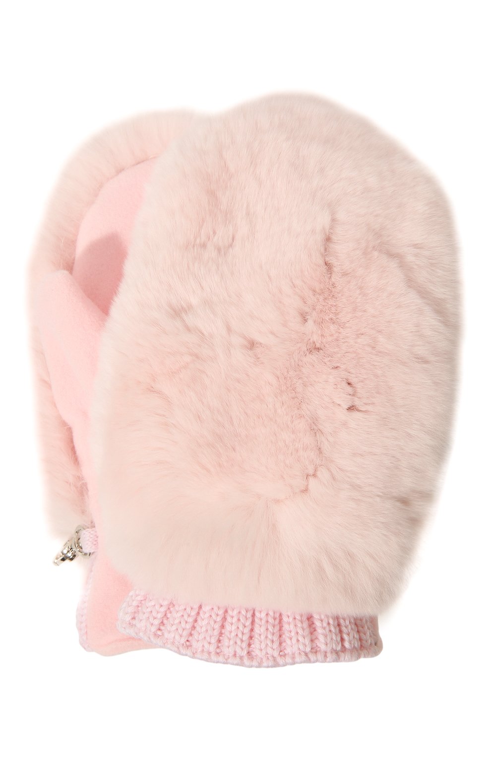 Меховые варежки из кролика IL TRENINO, арт. CL 4078/VA, фото 1