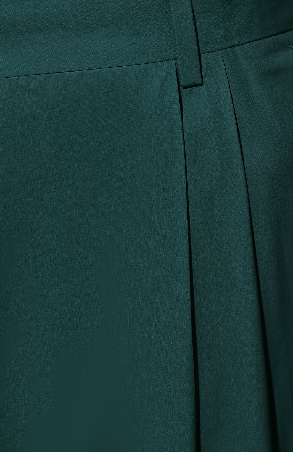 Хлопковые брюки DRIES VAN NOTEN темно-зеленого цвета по цене 59900 руб., арт. 221-010929-4046, фото 5 Хлопковые брюки DRIES VAN NOTEN, арт. 221-010929-4046, фото 5