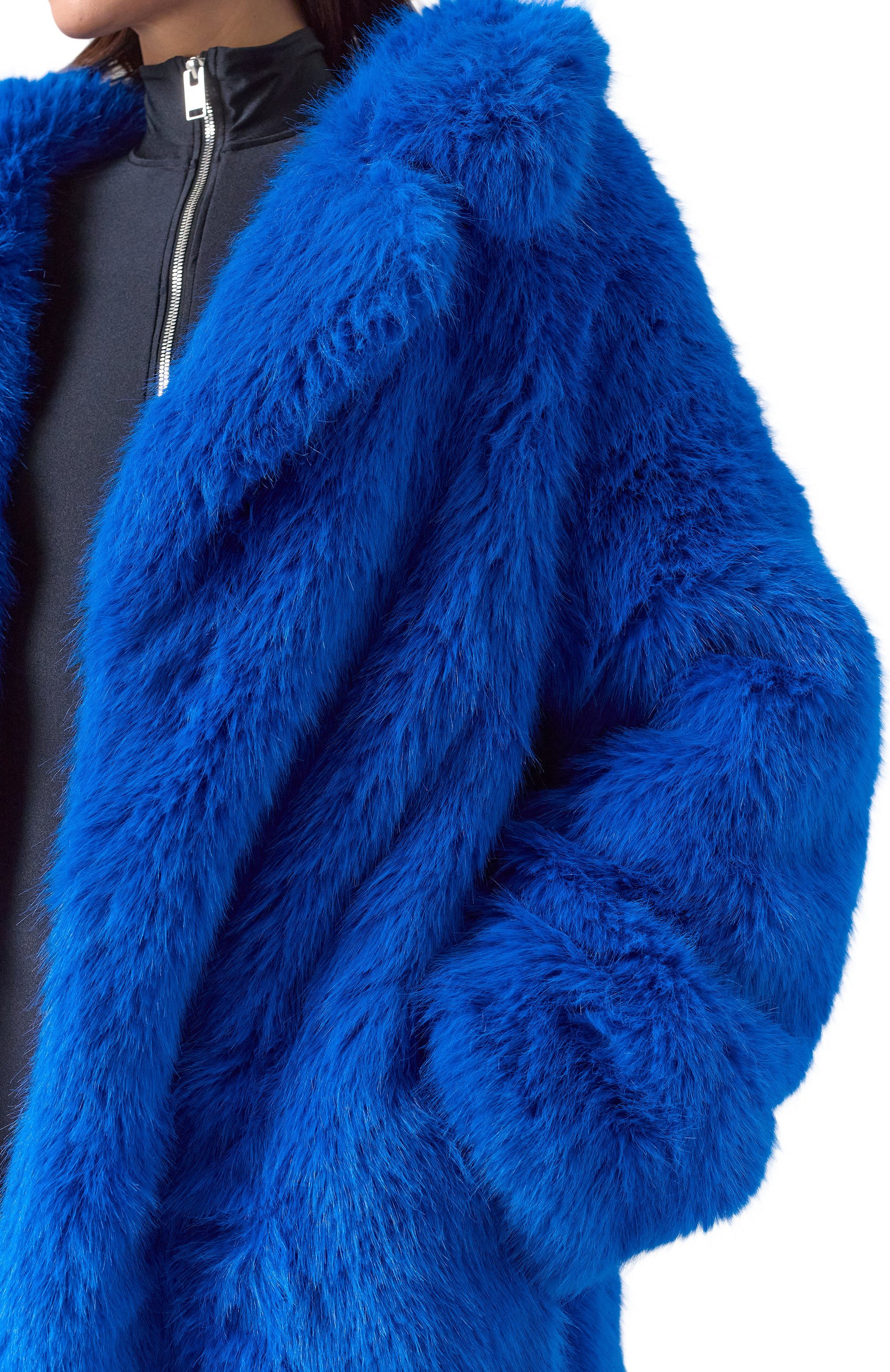 Шуба из экомеха BALENCIAGA, арт. 794648/TPQ23, фото 5