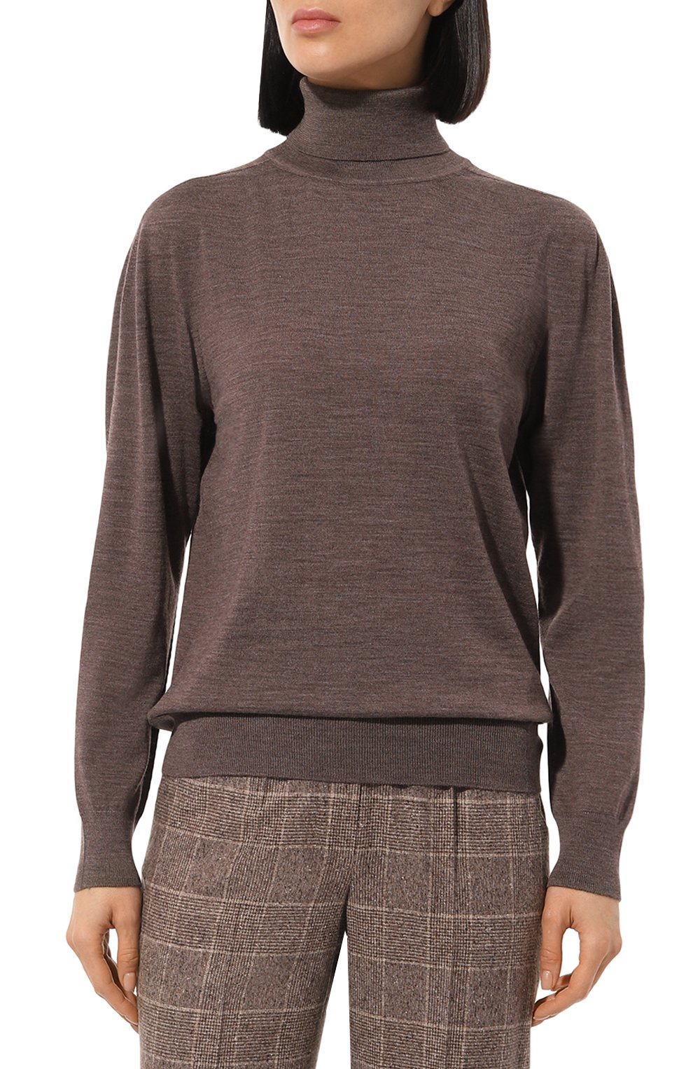 Шерстяная водолазка KITON, арт. D5771401013, фото 3