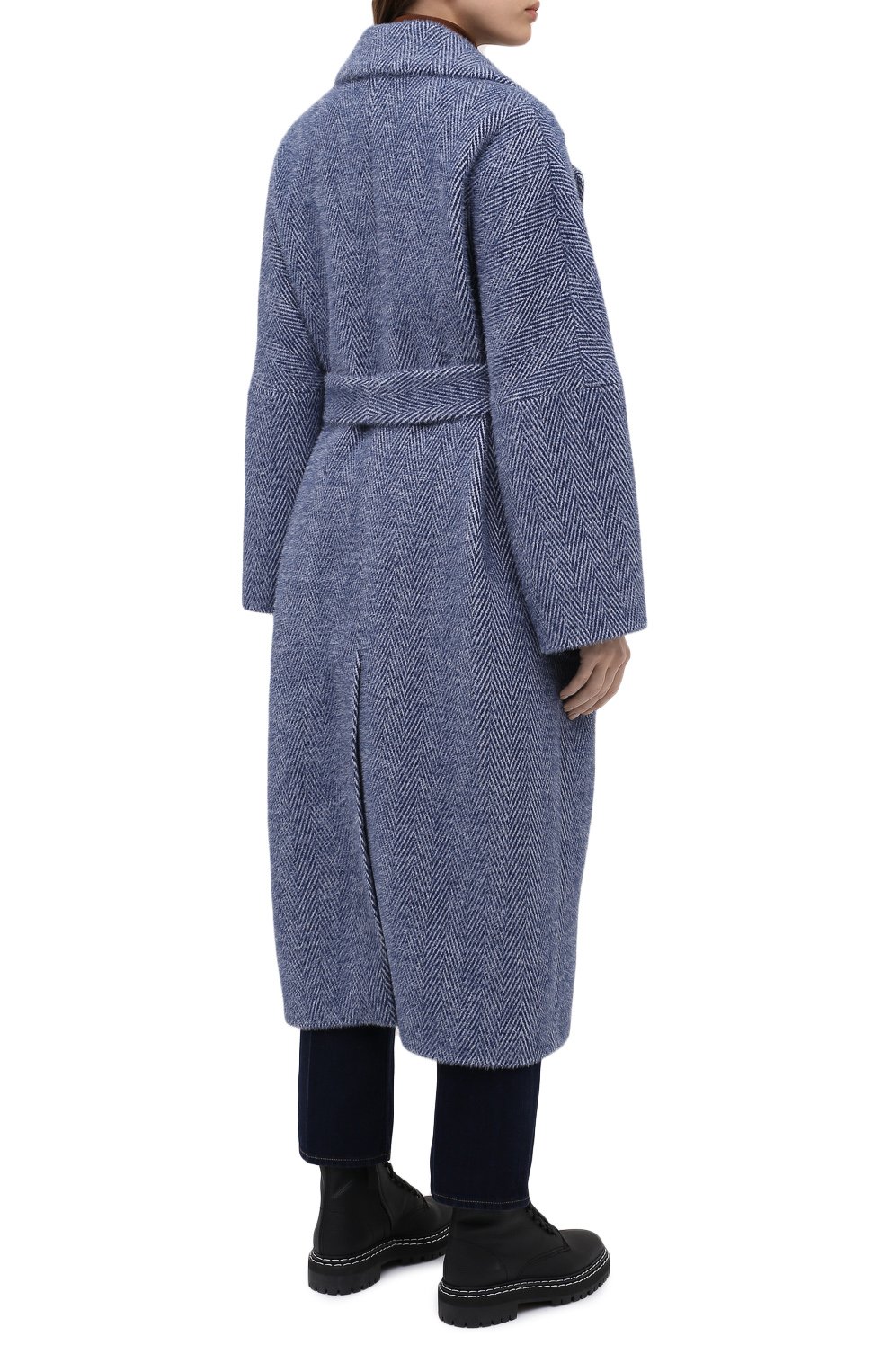 Пальто из шерсти и вискозы PEFORGIRLS, арт. PE.100.2022.10.00507.650, фото 4