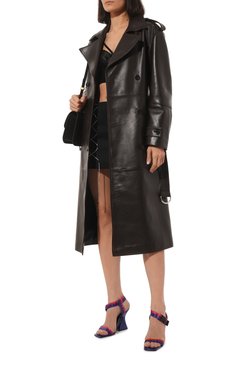 Текстильные босоножки VERSACE JEANS COUTURE, арт. 74VA3S38/ZS595, фото 1