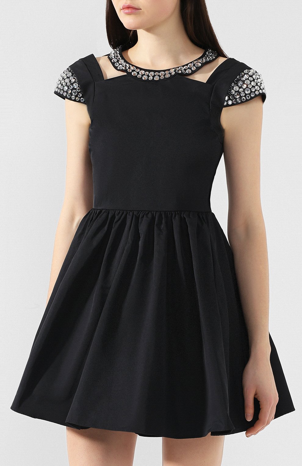 Платье с декоративной отделкой REDVALENTINO, арт. RR3VAA55/41E, фото 3