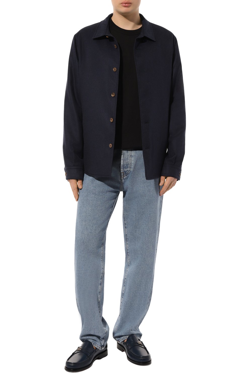 Кашемировая куртка-рубашка COLOMBO, арт. GI00428/SI, фото 2