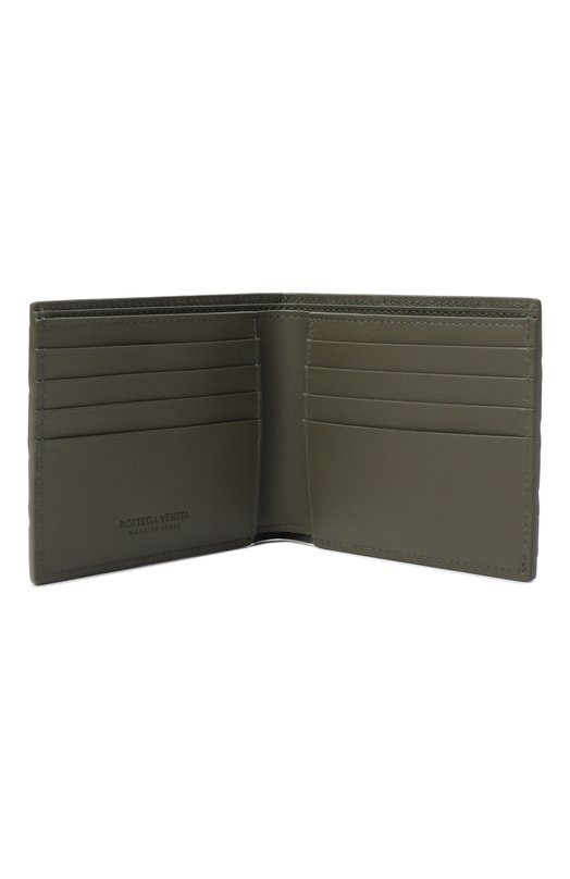 Кожаное портмоне Bottega Veneta 743211/VCPQ4 Хаки  743211/VCPQ4 Фото 3