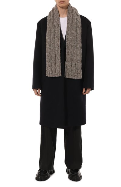 Шерстяной шарф PRADA, арт. UMS379-1XSQ-F0031-202, фото 3