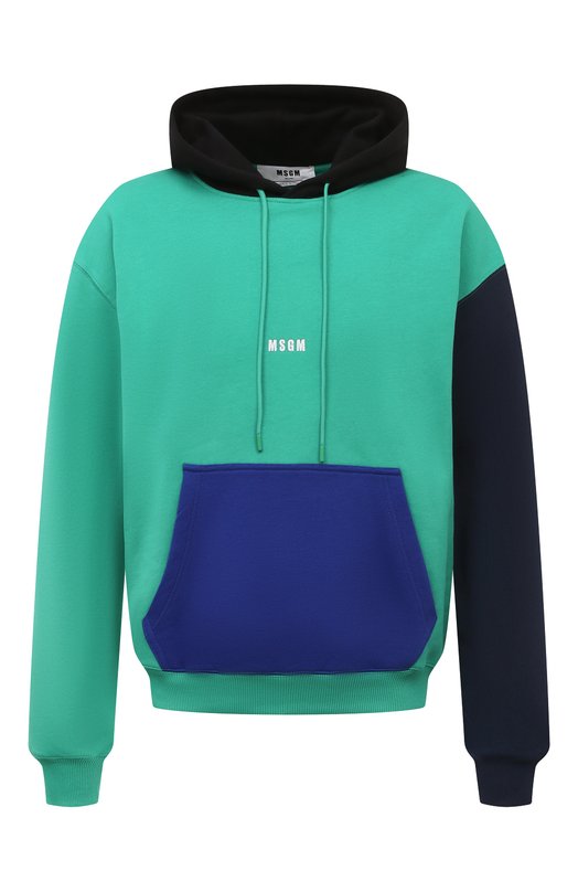 

Хлопковое худи MSGM, Зелёный