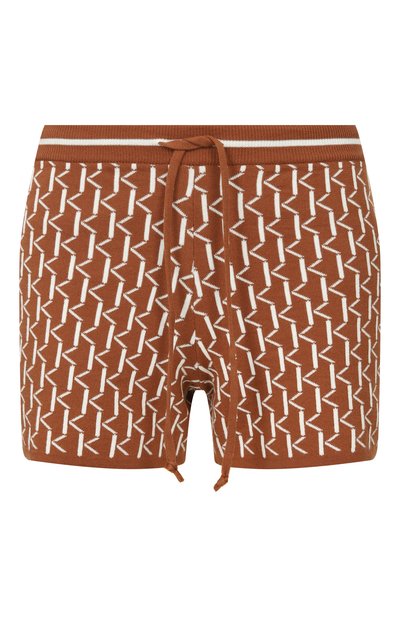 Женские хлопковые шорты KITON, арт. D59776K0954
