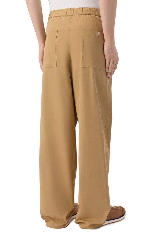 Хлопковые брюки-карго Jil Sander J47KA0295/J45292 Бежевый  J47KA0295/J45292 Фото 4