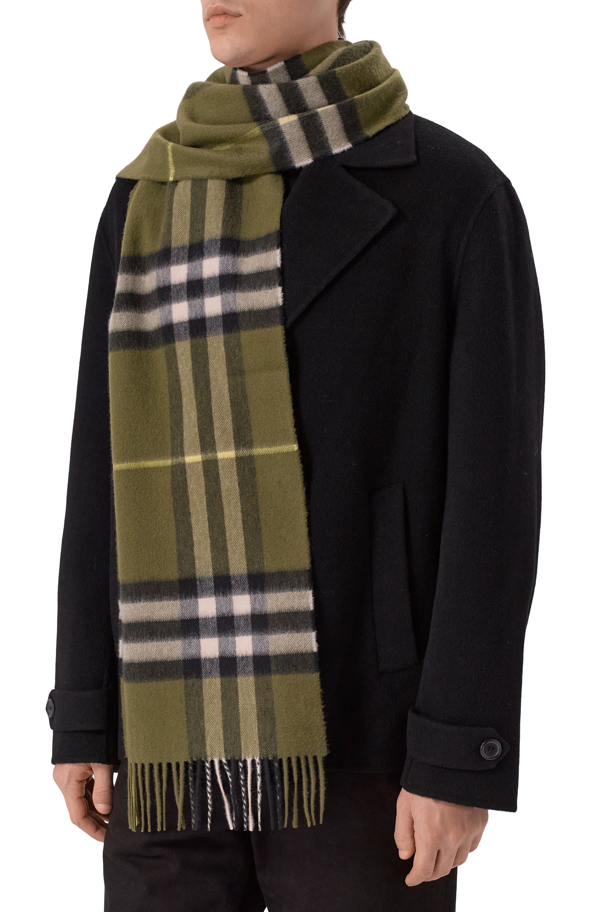 Кашемировый шарф BURBERRY, арт. 8112646, фото 2