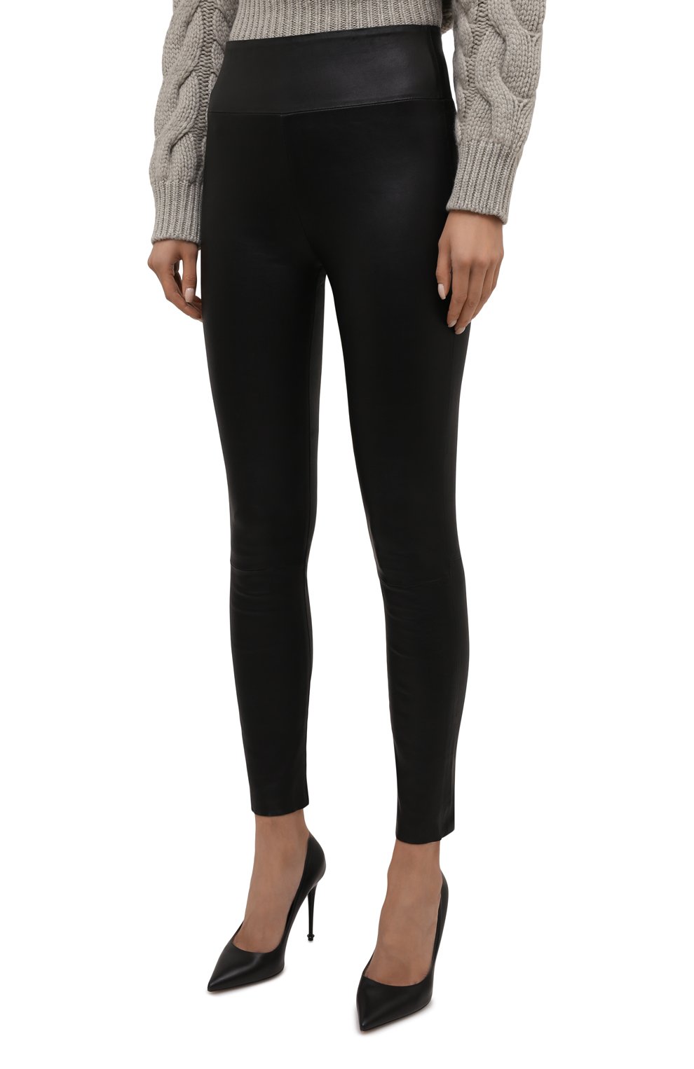 Кожаные легинсы SPRWMN, арт. ANK-003-L/ANKLE LEGGING, фото 3