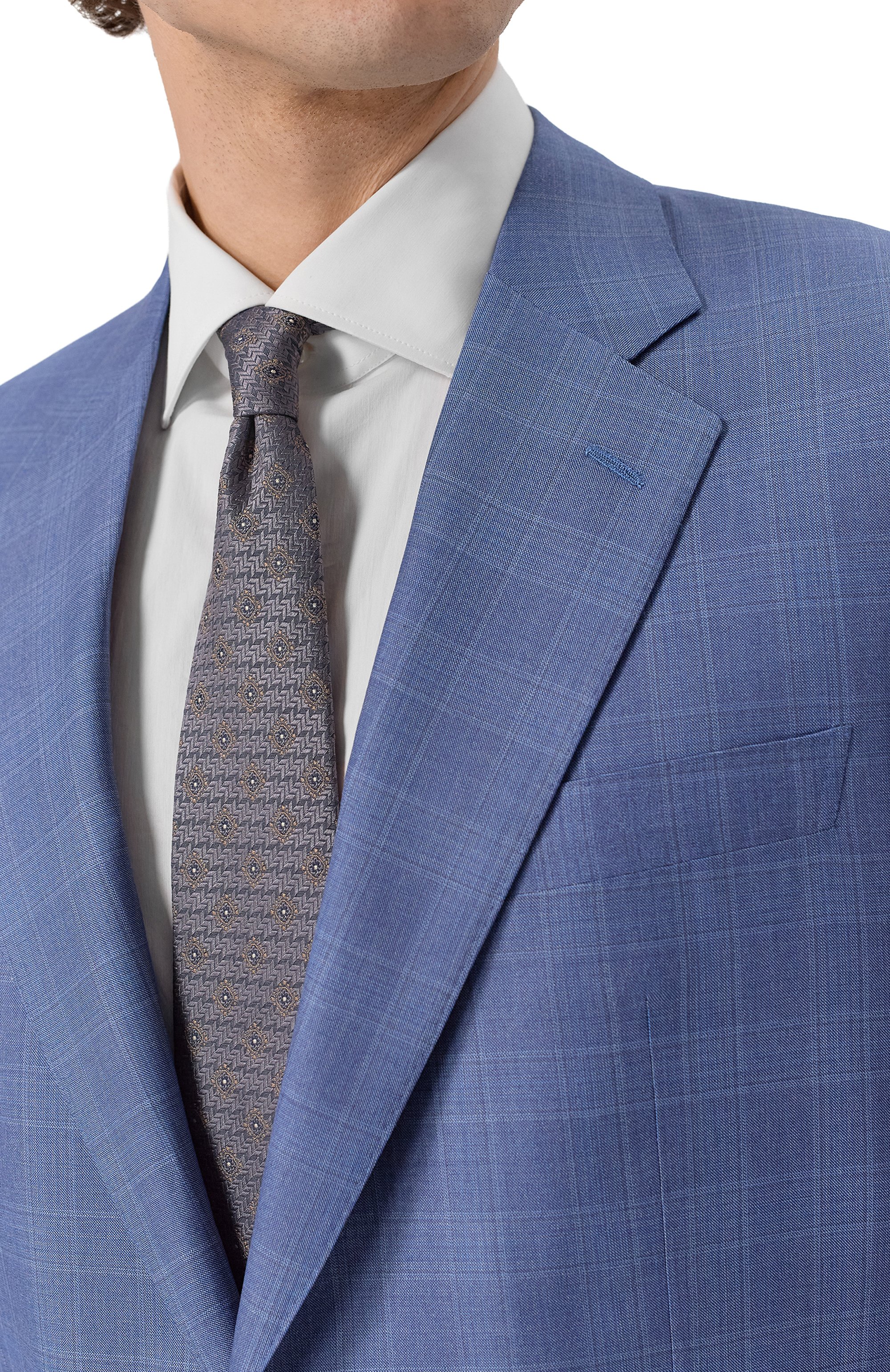 Костюм из шерсти и шелка STEFANO RICCI, арт. S1SF432220/C163HA, фото 6